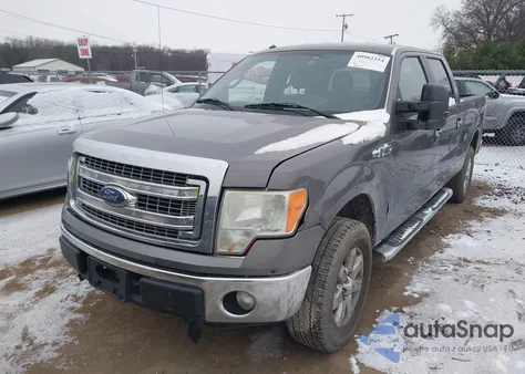 2014 Ford F-150 Xlt из США, поврежденный, VIN 1FTFW1EF6EFB12088
